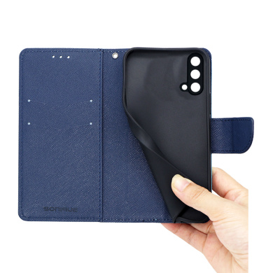 Θήκη Πορτοφόλι Sonique Trend Wallet OnePlus Nord CE 5G Σιέλ / Σκούρο Μπλε