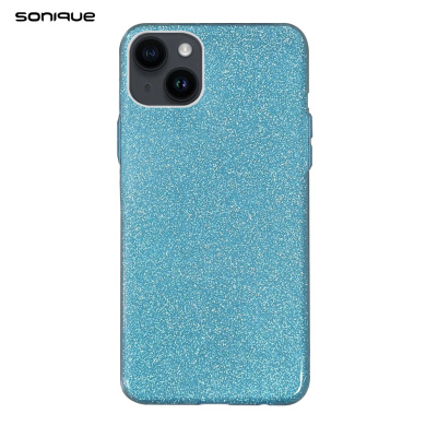 Θήκη Σιλικόνης Sonique Shiny Apple iPhone 14 Plus Γαλάζιο