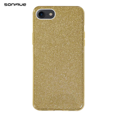 Θήκη Σιλικόνης Sonique Shiny Apple iPhone 7 / iPhone 8 / iPhone SE 2020 / iPhone SE 2022 Χρυσό