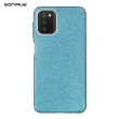 Θήκη Σιλικόνης Sonique Shiny Samsung Galaxy A03s Γαλάζιο