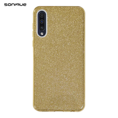 Θήκη Σιλικόνης Sonique Shiny Samsung Galaxy A50 / Galaxy A50S / Galaxy A30S Χρυσό