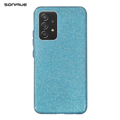Θήκη Σιλικόνης Sonique Shiny Samsung Galaxy A52 4G/5G / Galaxy A52s 5G Γαλάζιο
