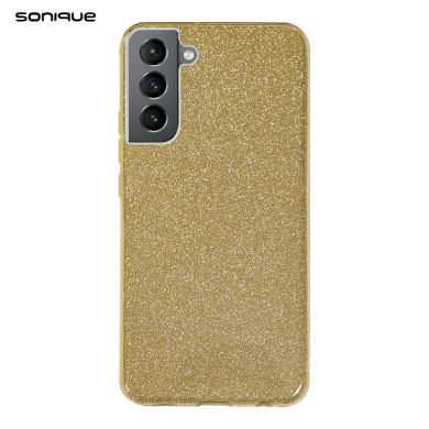 Θήκη Σιλικόνης Sonique Shiny Samsung Galaxy S22 Plus Χρυσό