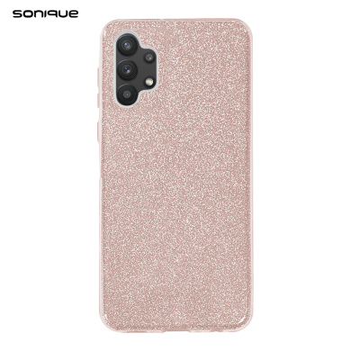 Θήκη Σιλικόνης Sonique Shiny Samsung Galaxy A32 4G Ροζ