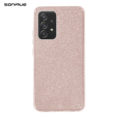 Θήκη Σιλικόνης Sonique Shiny Samsung Galaxy A52 4G/5G / Galaxy A52s 5G Ροζ
