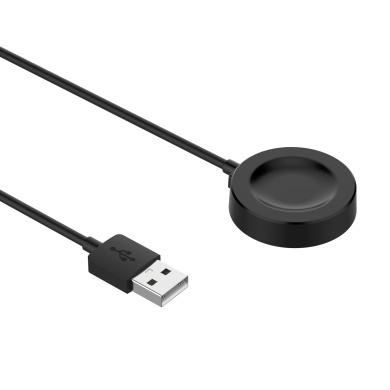 Ασύρματος Φορτιστής με Kαλώδιο USB-A 1μ για Huawei Watch GT3 Pro 46/43 / D/ GT Runner/ GT3 46/42 /Watch 3/3 Pro/ GT2 Pro/ECG Μαύρο