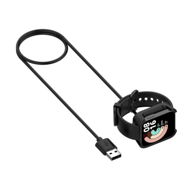Καλώδιο Φόρτισης Dock  USB-A για Xiaomi Mi Watch / Mi Watch Lite  1 μέτρο Μαύρο