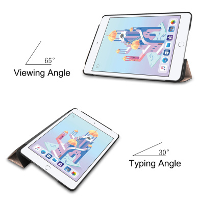 Θήκη Tablet Smartcase Slim Sonique για Apple iPad mini 4/5 Gen (2015/2019) Ροζ Χρυσό
