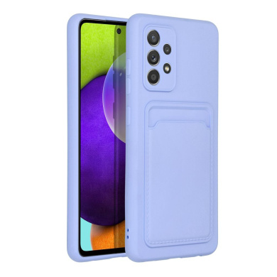 Θήκη Σιλικόνης Sonique Card Case Samsung Galaxy A52 4G/5G / Galaxy A52s 5G Λιλά