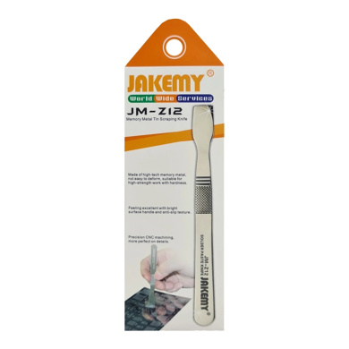 Jakemy Μεταλικό Εργαλείο Αφαίρεσης Tempered Glass JM-Ζ12 Ασημί