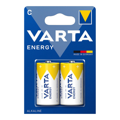Μπαταρία Αλκαλική Varta R14 (type C) energy 2 pieces [4114]