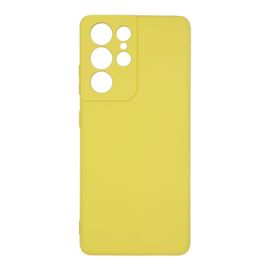 Θήκη Σιλικόνης My Colors Sonique Samsung Galaxy S21 Ultra Κίτρινο