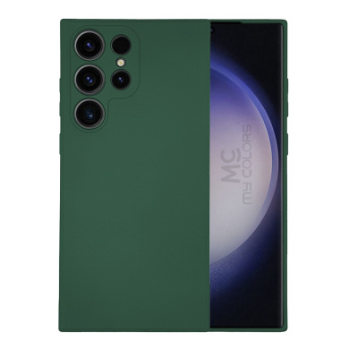 Θήκη Σιλικόνης My Colors Sonique Samsung Galaxy S23 Ultra Πράσινο Σκούρο
