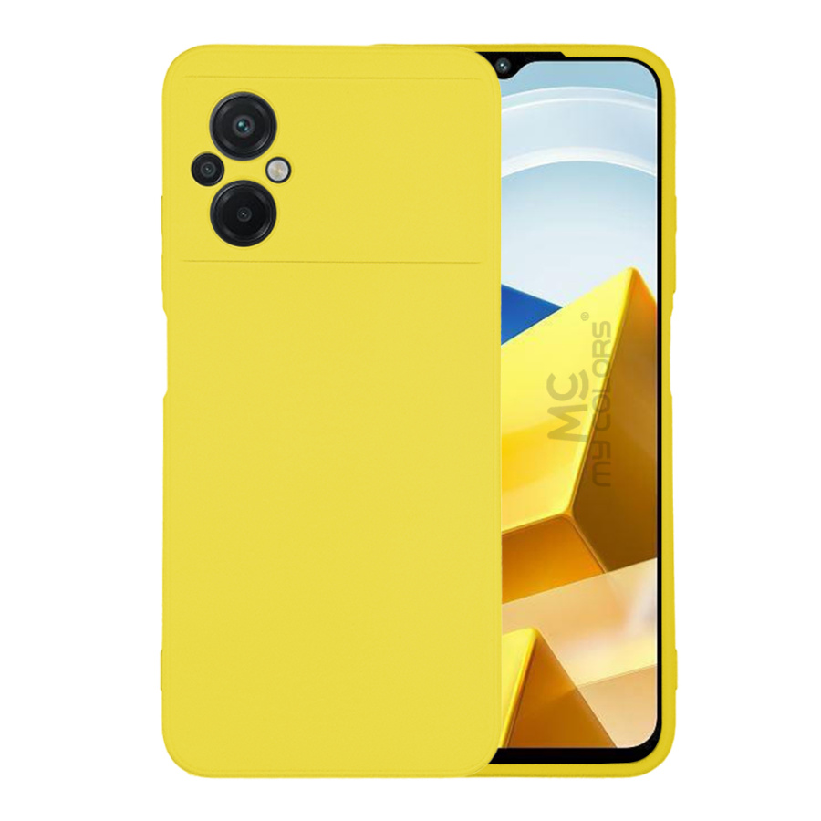 Θήκη Σιλικόνης My Colors Sonique Xiaomi Poco M5 Κίτρινο