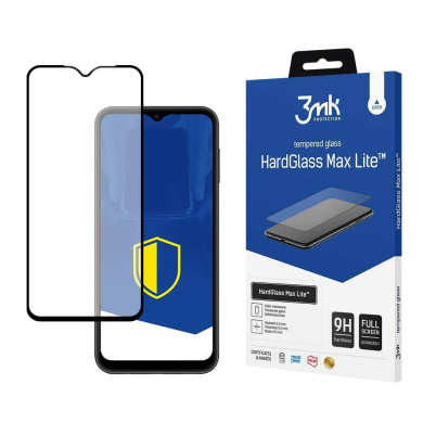 3MK HardGlass Max Lite Full Screen Samsung Galaxy A14 4G / Galaxy A14 5G Μαύρο