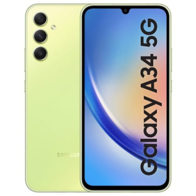 Samsung Galaxy A34 A346 6GB RAM 128GB Dual Sim 5G Awesome Lime-EU Lime