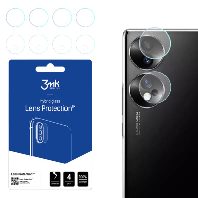 3MK FG Camera Lens Flexible Glass Film Prοtector 7H (4τμ) Honor 70 5G