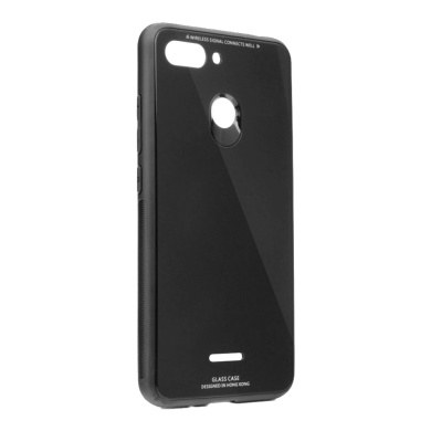 Glass Case Xiaomi Redmi 6 Μαύρο