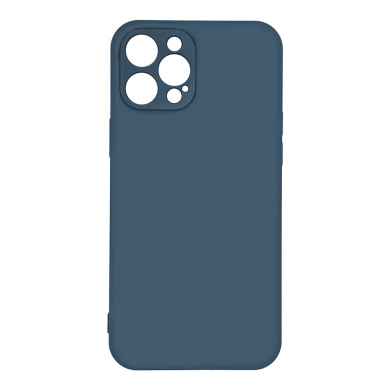 Θήκη Σιλικόνης My Colors Sonique Apple iPhone 12 Pro Max Μπλε Σκούρο