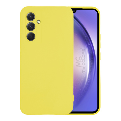 Θήκη Σιλικόνης My Colors Sonique Samsung Galaxy A34 5G Κίτρινο