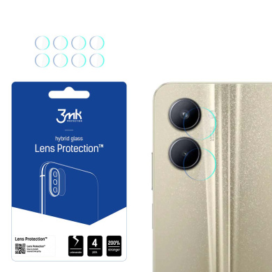 3MK FG Camera Lens Flexible Glass Film Prοtector 7H (4τμ) Realme C33