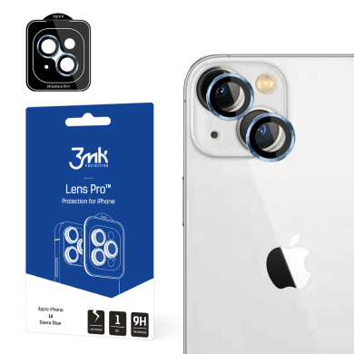 3MK Lens Protection Pro Προστασία Κάμερας Apple iPhone 14 Sierra Blue