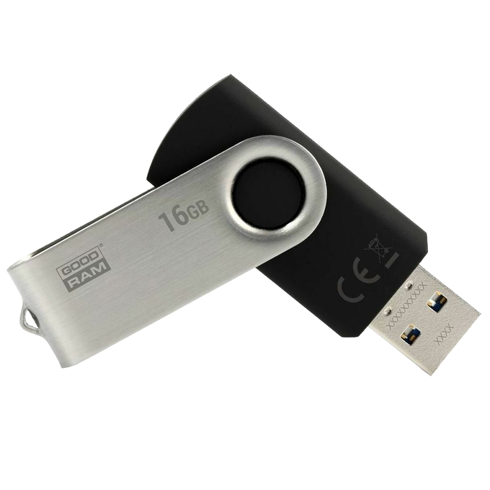 GOODRAM Pendrive - 64GB USB 3.0 UTS3 Μαύρο