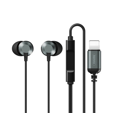 Ακουστικά Remax Lightning RM-512i Μαύρο