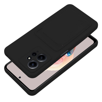 Θήκη Σιλικόνης Sonique Card Case Xiaomi Redmi Note 12 4G Μαύρο
