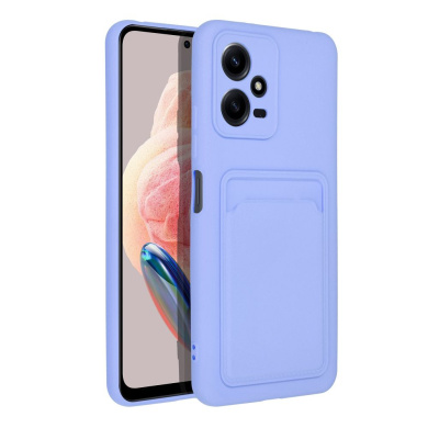 Θήκη Σιλικόνης Sonique Card Case Xiaomi Redmi Note 12 5G / Poco X5 5G Λιλά