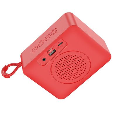 Hoco Gold Brick Sports Bluetooth Ηχείο BS51 Κόκκινο