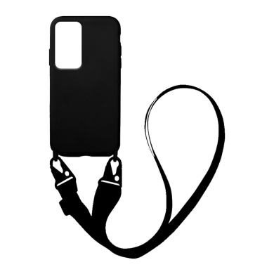 Θήκη Σιλικόνης με Strap CarryHang Sonique Xiaomi Xiaomi 12T  / Xiaomi 12T Pro Μαύρο