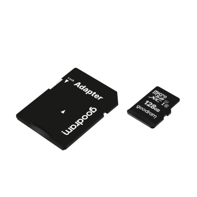 Κάρτα Μνήμης GoodRam Micro SDXC 128GB kl. 10 UHS-I 30/15MB/s +adapter