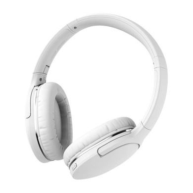 Ασύρματα Ακουστικά Κεφαλής Baseus Encok D02 Pro Λευκό