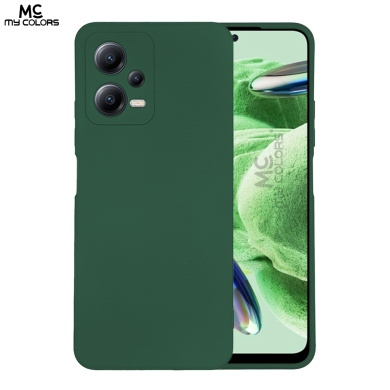 Θήκη Σιλικόνης My Colors Sonique Xiaomi Redmi Note 12 5G / Poco X5 5G Πράσινο Σκούρο