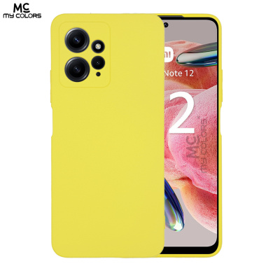Θήκη Σιλικόνης My Colors Sonique Xiaomi Redmi Note 12 4G Κίτρινο