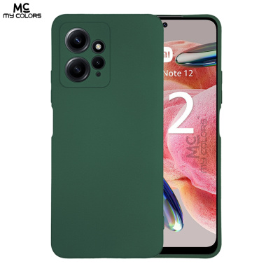 Θήκη Σιλικόνης My Colors Sonique Xiaomi Redmi Note 12 4G Πράσινο Σκούρο
