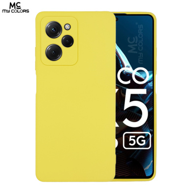 Θήκη Σιλικόνης My Colors Sonique Xiaomi Poco X5 Pro 5G Κίτρινο
