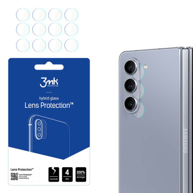 3MK FG Camera Lens Flexible Glass Film Prοtector 7H Samsung (4τμ) Galaxy Z Fold 5 (Front)