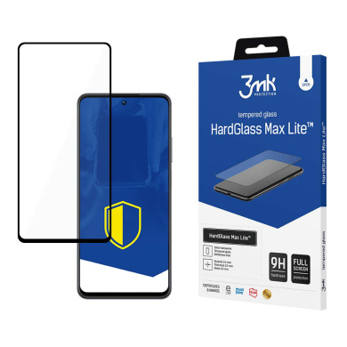 3MK HardGlass Max Lite Full Screen Realme C55 Μαύρο