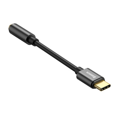Μετατροπέας Ακουστικών Baseus Audio Adapter L54 USB-C male - 3.5mm female Μαύρο