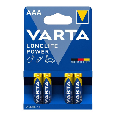 Μπαταρία Αλκαλική Varta R3 (AAA) 4 pcs Longlife Power