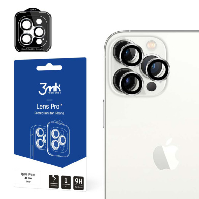 3MK Lens Protection Pro Προστασία Κάμερας Apple iPhone 15 Pro Silver