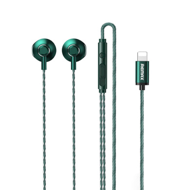 Ακουστικά Remax Lightning RM-711i Πράσινο