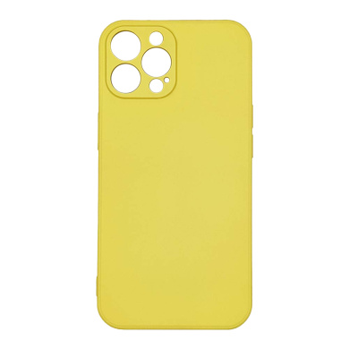 Θήκη Σιλικόνης My Colors Sonique Apple iPhone 12 Pro Max Κίτρινο