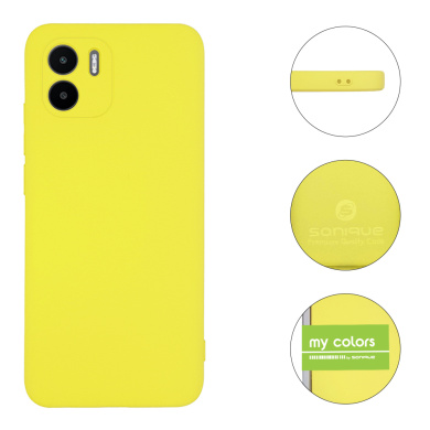 Θήκη Σιλικόνης My Colors Sonique Xiaomi Redmi A1 / Redmi A2 Κίτρινο