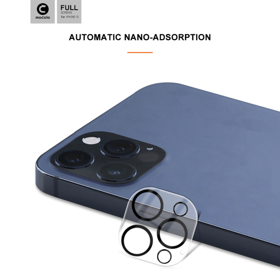 Προστασία Κάμερας Mocolo Lens Full Cover iPhone 12 Pro Max Black