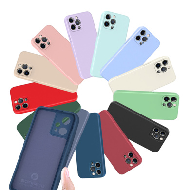 Θήκη Σιλικόνης My Colors Sonique Apple iPhone 15 Pro Max Μπλε Σκούρο