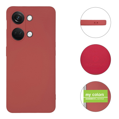 Θήκη Σιλικόνης My Colors Sonique OnePlus OnePlus Nord 3 5G Μπορντό Ανοιχτό