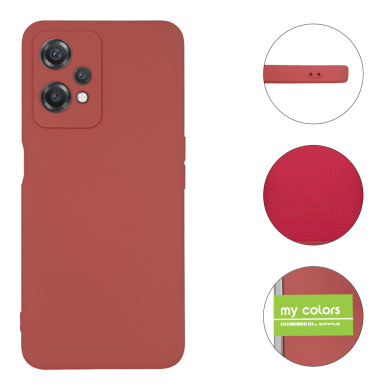 Θήκη Σιλικόνης My Colors Sonique OnePlus OnePlus Nord CE 2 Lite 5G Μπορντό Ανοιχτό